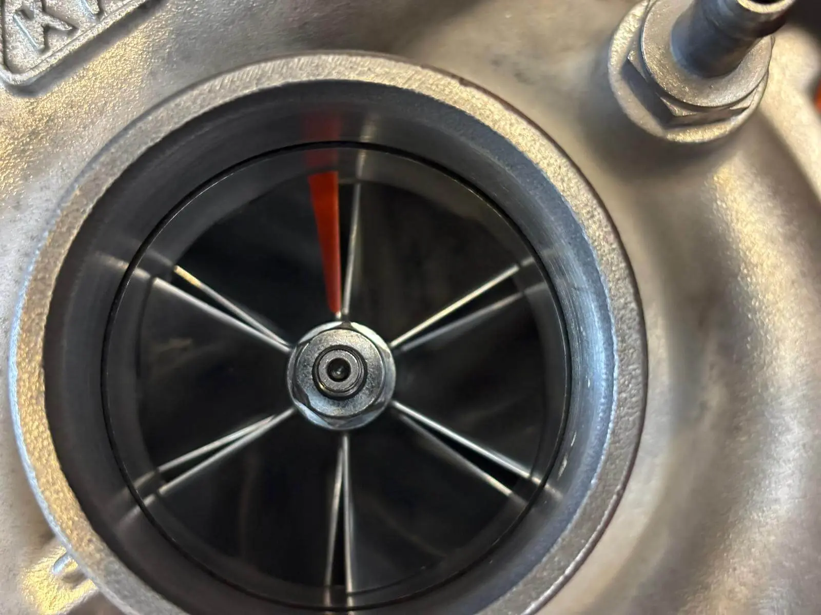 Szczegóły turboładowarki Audi 2.2 AAN po modyfikacjach